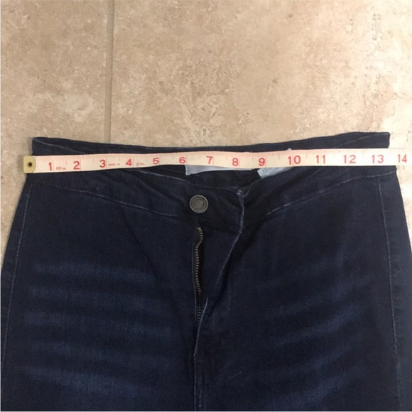 EUC! Kancan denim bell bottom super flare jeans size 7 - Picture 3 of 8